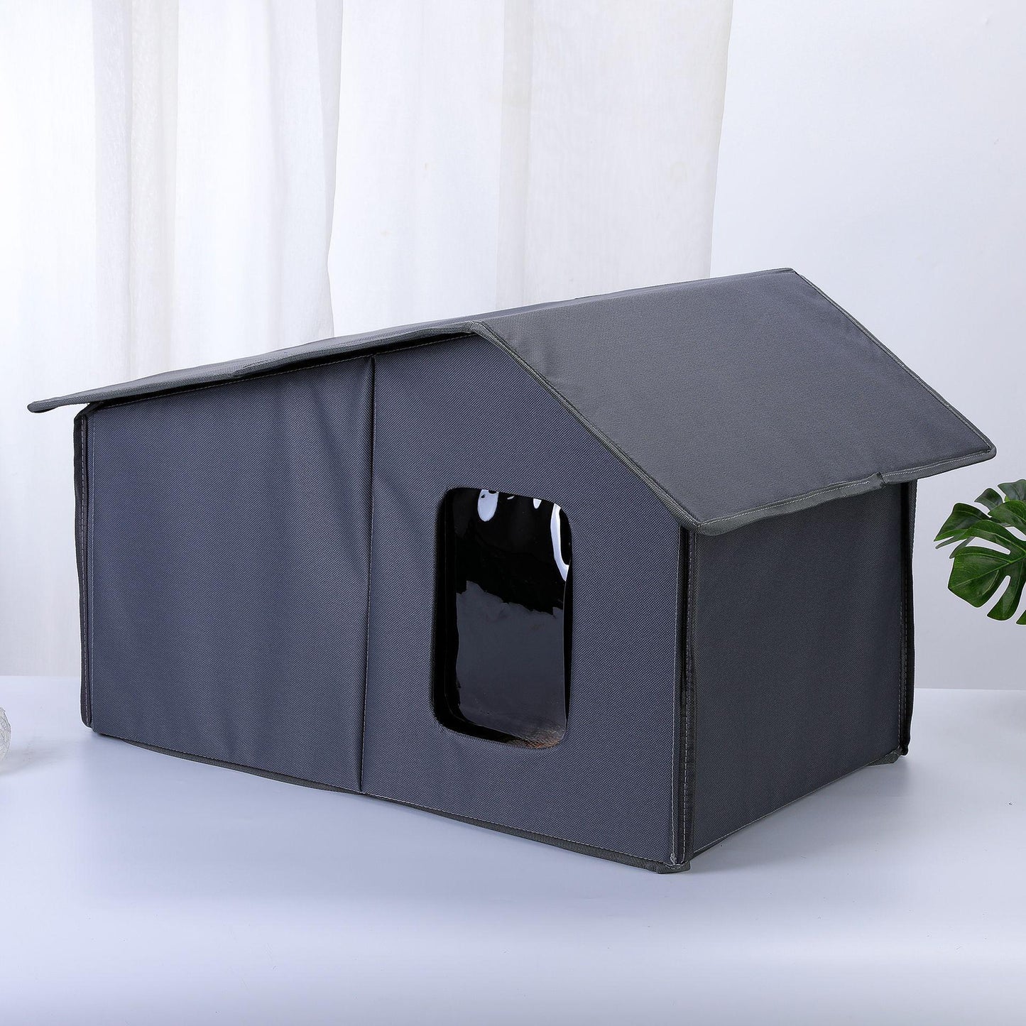 Outdoor Waterproof Pet House – Portable Insulated Shelter for Small Dogs, Cats & Other Small Animals