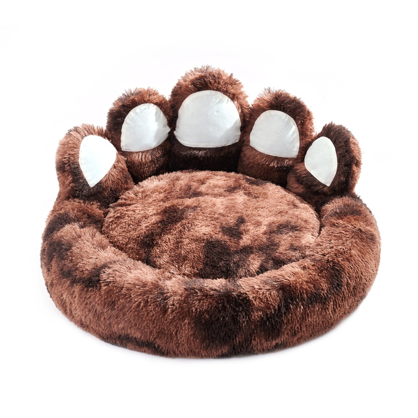 Bear Paw Shaped Dog & Cat Bed – Cozy Plush Pet Sofa for Small & Medium Pets, Cute Indoor Bed for Dogs & Cats