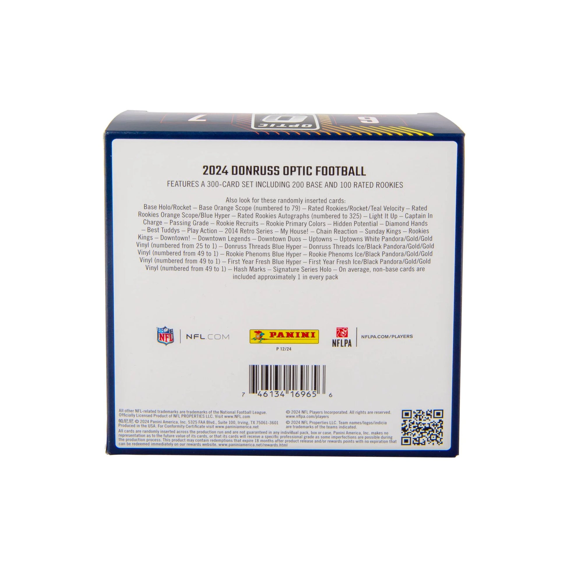 Collectible 2024  Donruss Optic Football Trading Cards Mega Box
