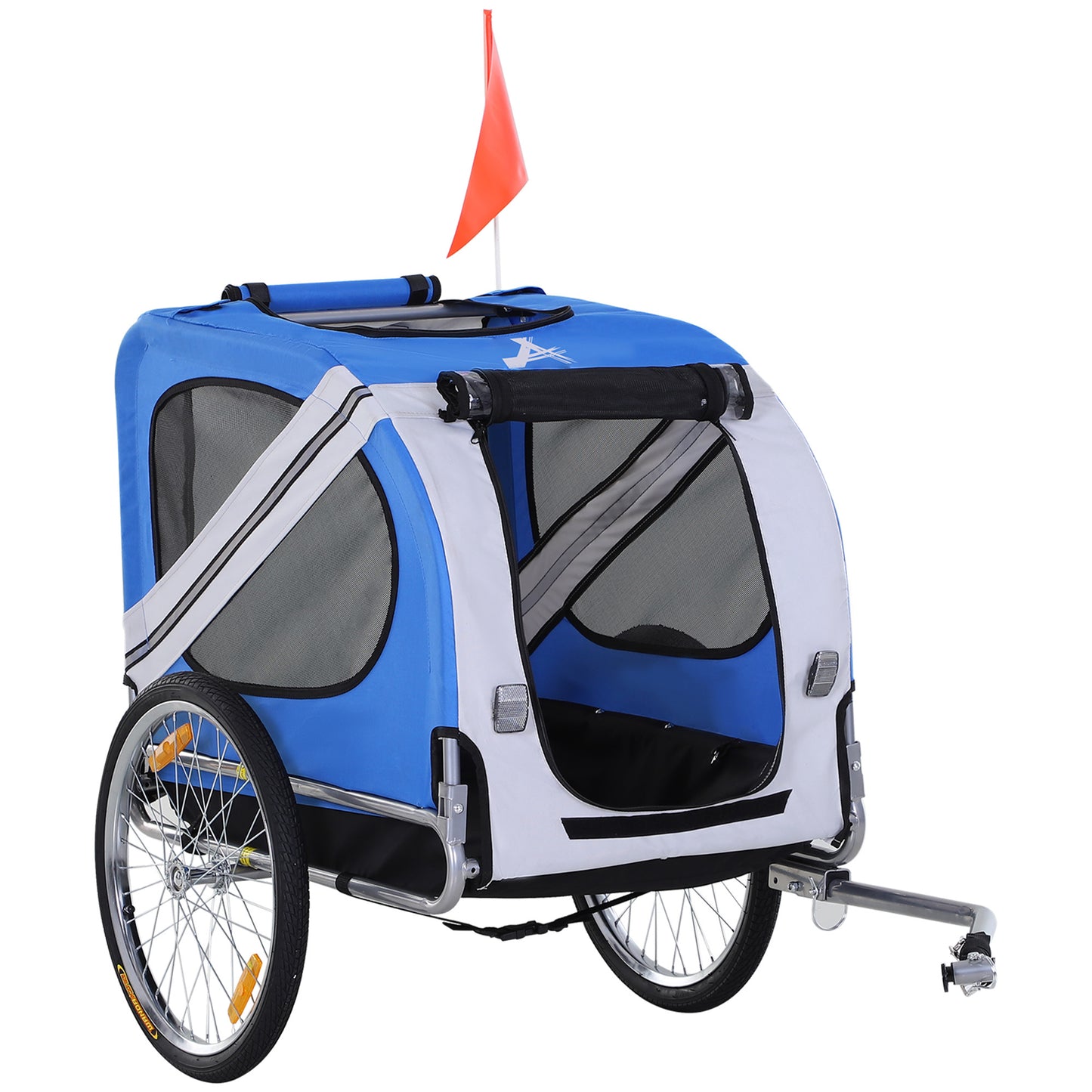 Pet Bicycle Trailer Cart – Foldable Dog & Cat Cargo Carrier for Biking, Outdoor Travel & Transport Accessories