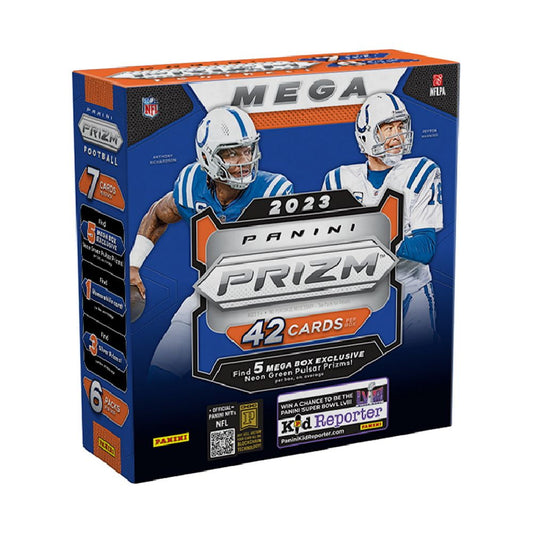 Collectible 2023  Prizm Football Mega Box Trading Cards