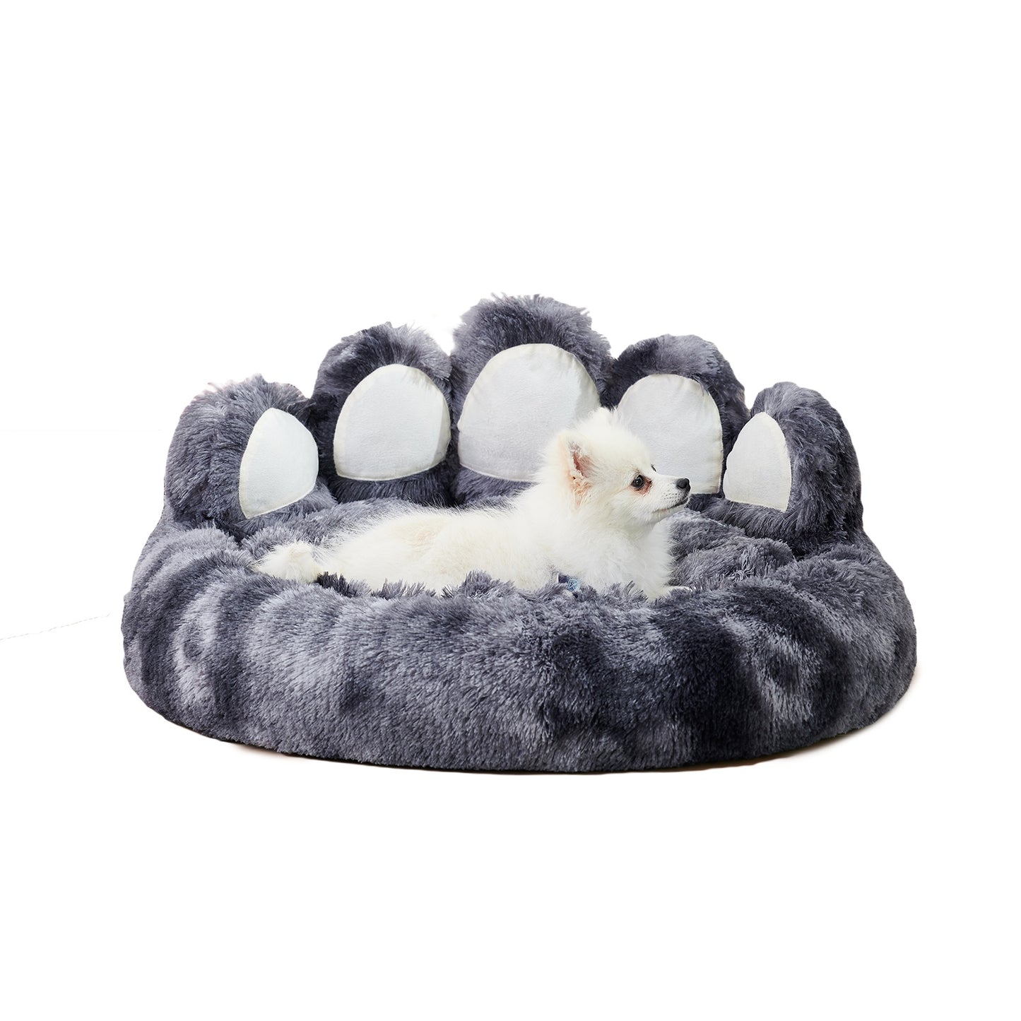 Bear Paw Shaped Dog & Cat Bed – Cozy Plush Pet Sofa for Small & Medium Pets, Cute Indoor Bed for Dogs & Cats