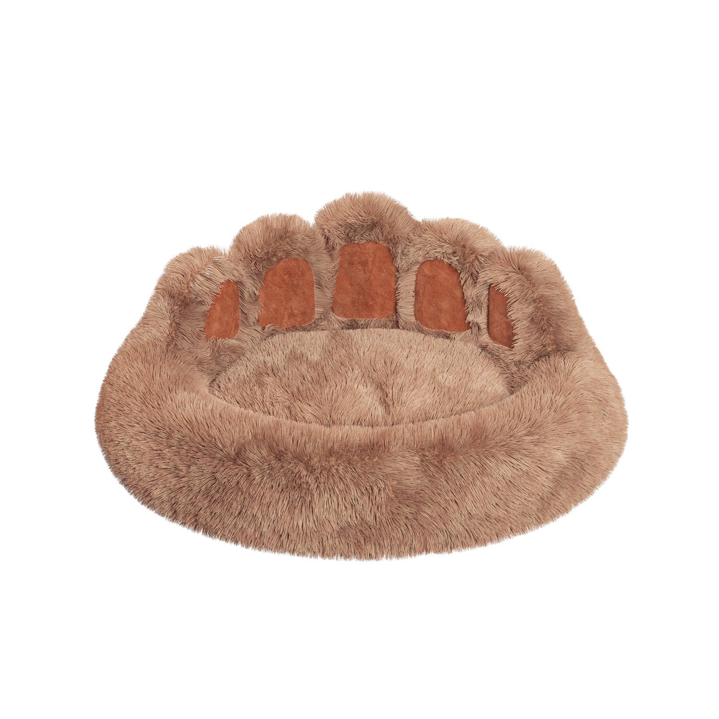 Bear Paw Shaped Dog & Cat Bed – Cozy Plush Pet Sofa for Small & Medium Pets, Cute Indoor Bed for Dogs & Cats
