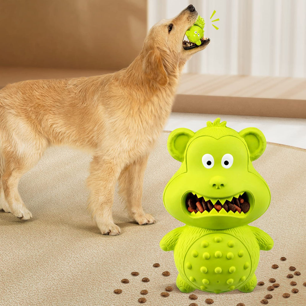 Dog Teething Toy Green, Orange 2-Pack