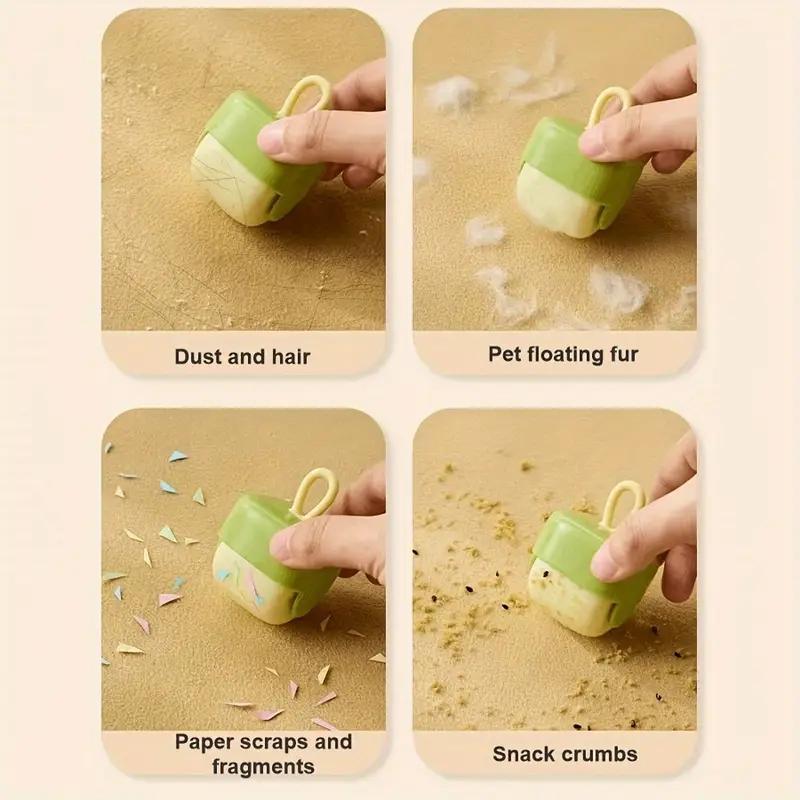 Mini Reusable Pet Hair Remover – Washable Lint Roller for Clothes, Furniture & Car Seats