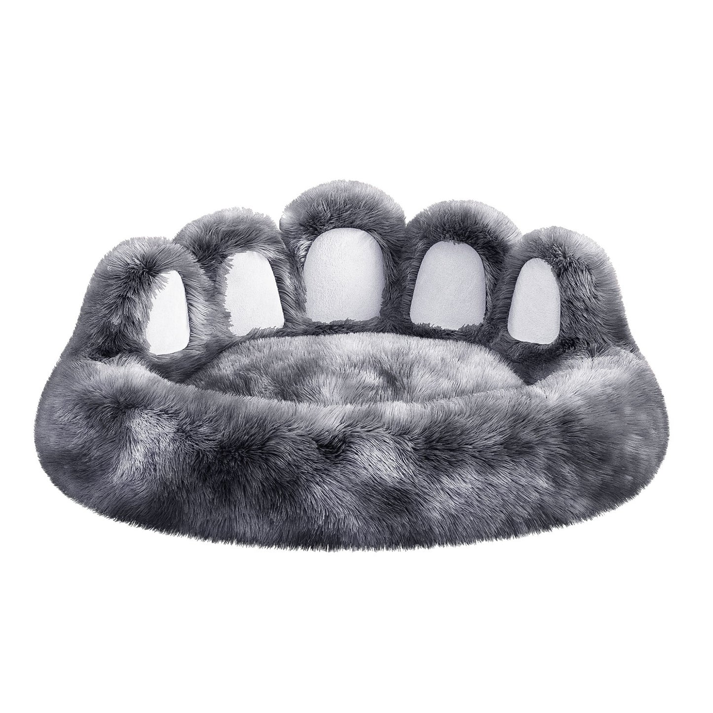 Bear Paw Shaped Dog & Cat Bed – Cozy Plush Pet Sofa for Small & Medium Pets, Cute Indoor Bed for Dogs & Cats