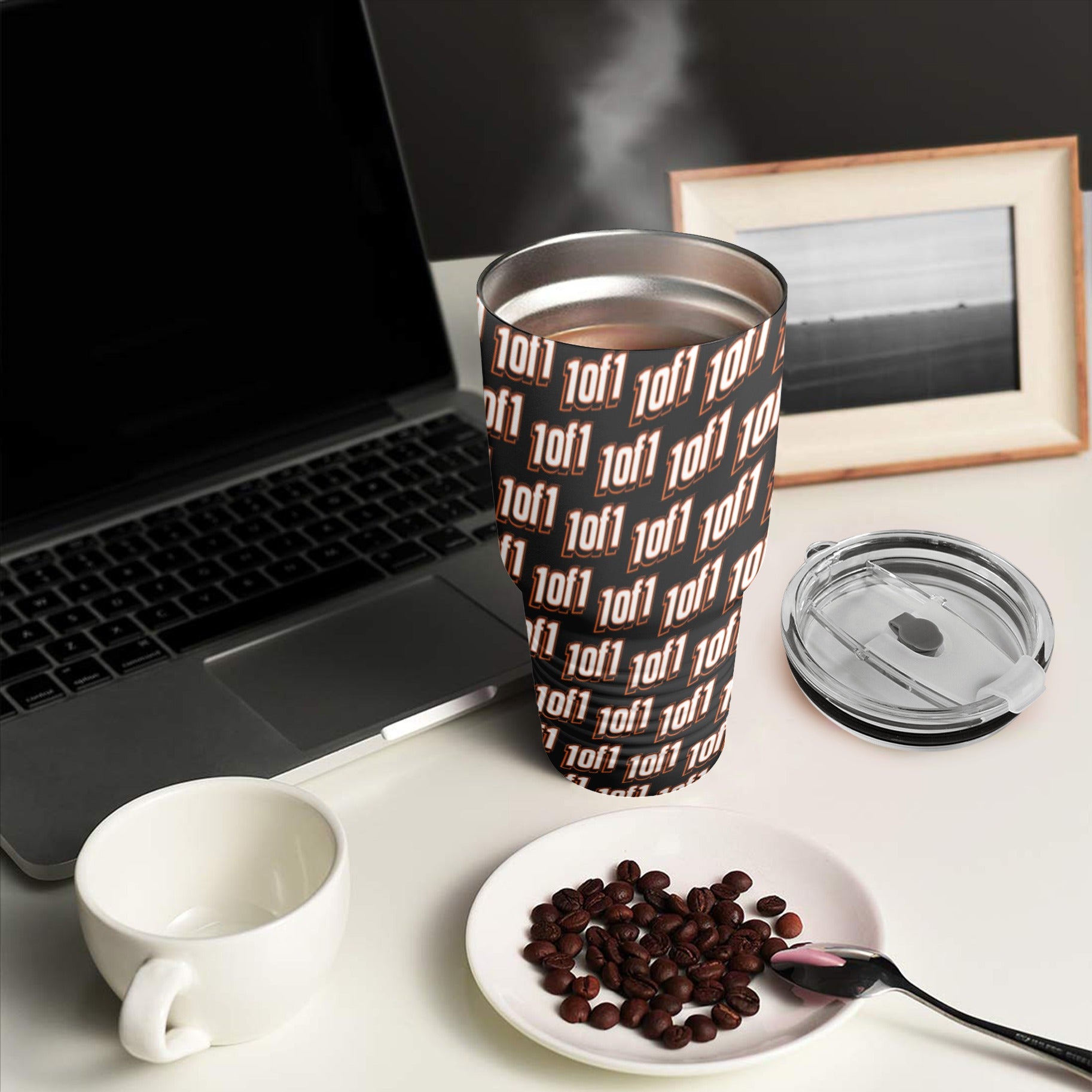 OneOfOne mug 30oz Insulated Stainless Steel Mobile Tumbler - For the Sports Card Enthusiest