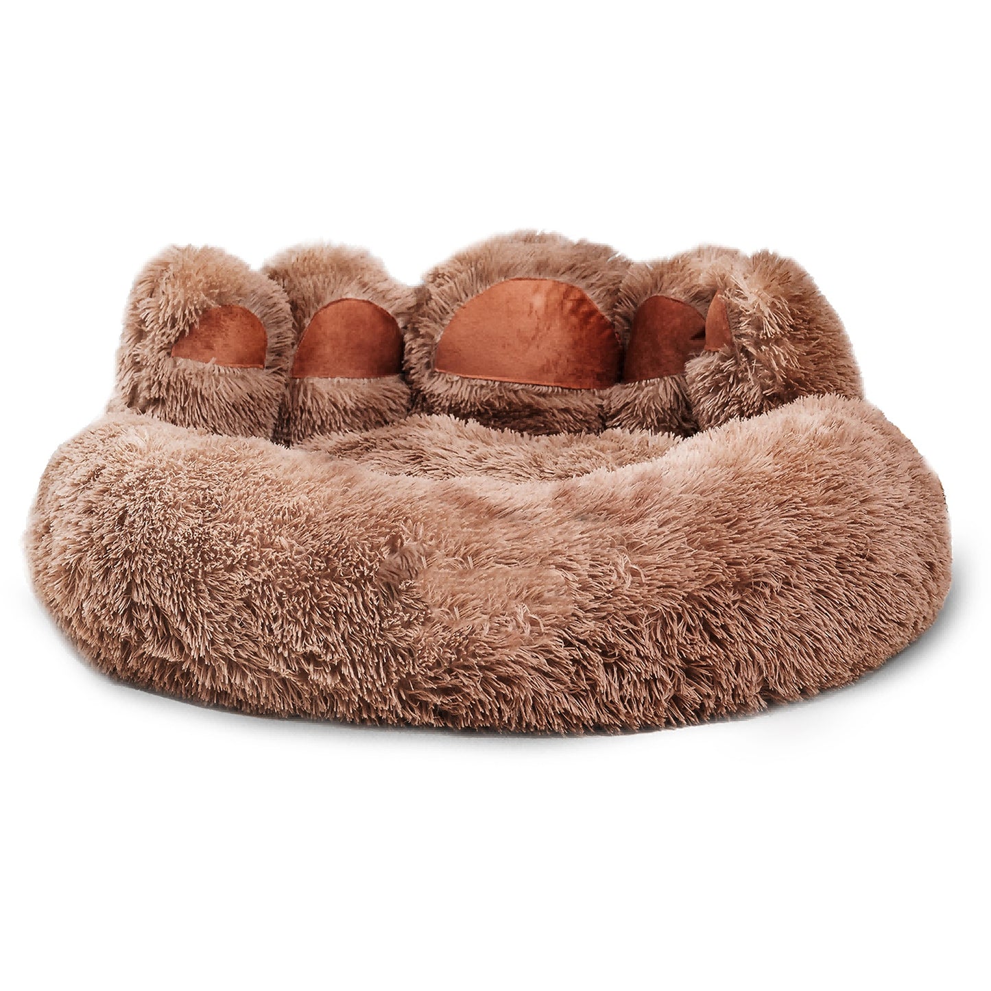 Bear Paw Shaped Dog & Cat Bed – Cozy Plush Pet Sofa for Small & Medium Pets, Cute Indoor Bed for Dogs & Cats