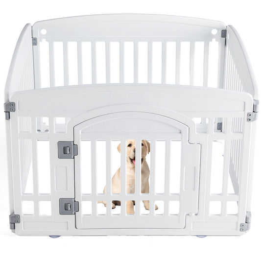 Portable Dog Playpen Fence – Safe & Reliable Pet Exercise Pen for Indoor & Outdoor Use, Foldable Design for Dogs & Puppies