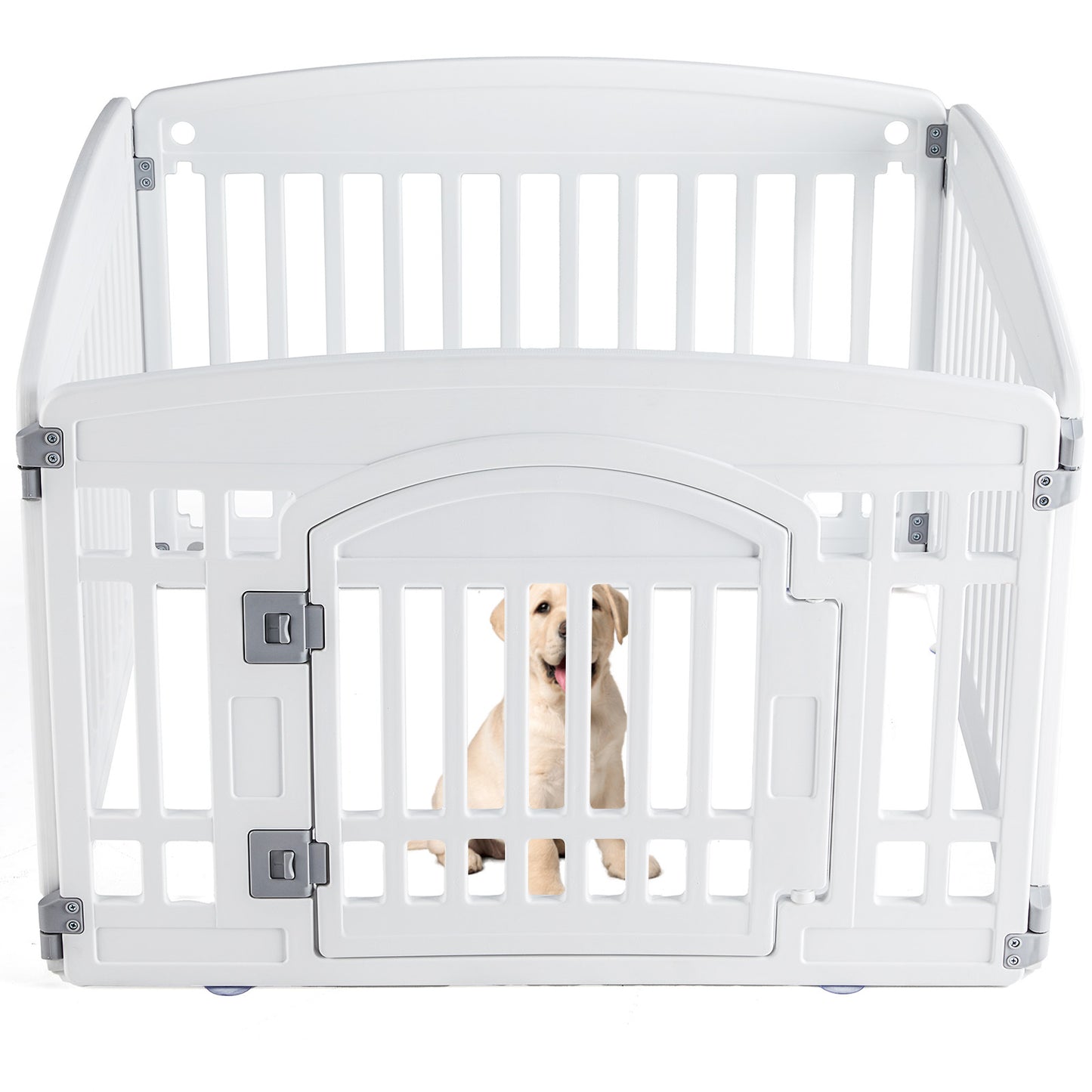 Portable Dog Playpen Fence – Safe & Reliable Pet Exercise Pen for Indoor & Outdoor Use, Foldable Design for Dogs & Puppies