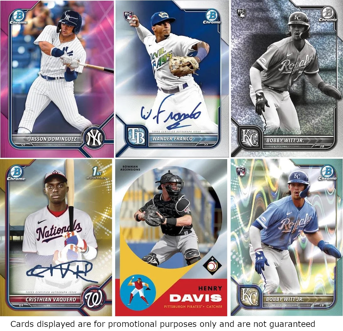 2022   Baseball Mega Box Trading Cards