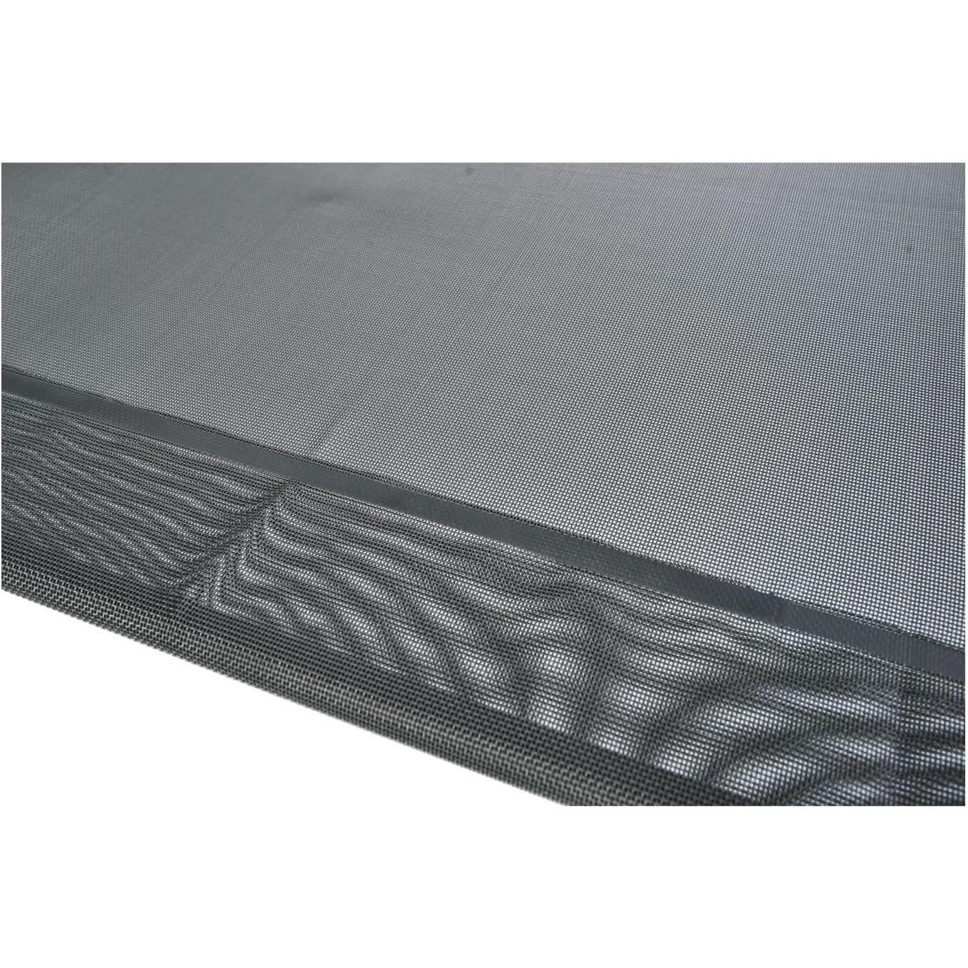 Outdoor Portable Dog Bed with Awning – Grey Elevated Pet Lounger for Sun Protection & Travel Comfort