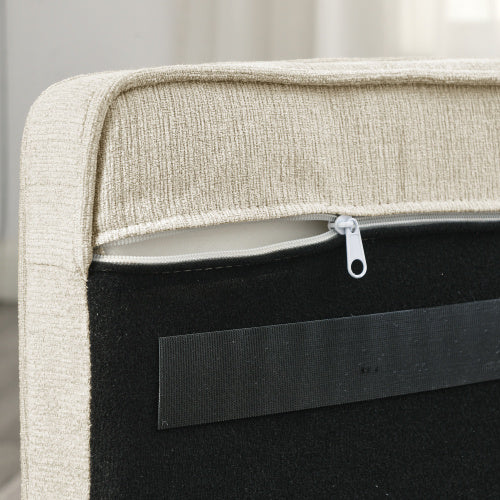 Elegant Rectangular Pet Bed – Plush Couch for Medium & Large Dogs, Washable Cover with Supportive Cushion for Indoor Comfort