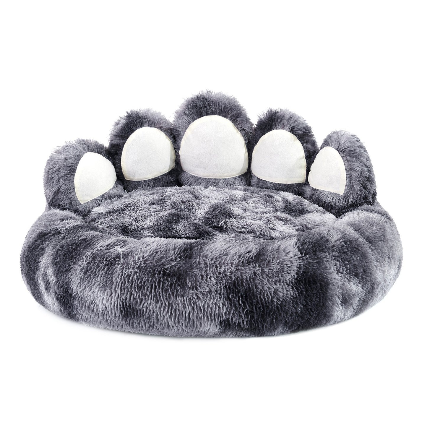Bear Paw Shaped Dog & Cat Bed – Cozy Plush Pet Sofa for Small & Medium Pets, Cute Indoor Bed for Dogs & Cats