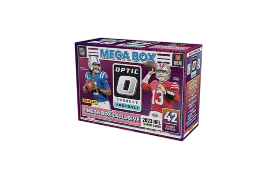 2023  Donruss Optic NFL Football Trading Cards Mega Box