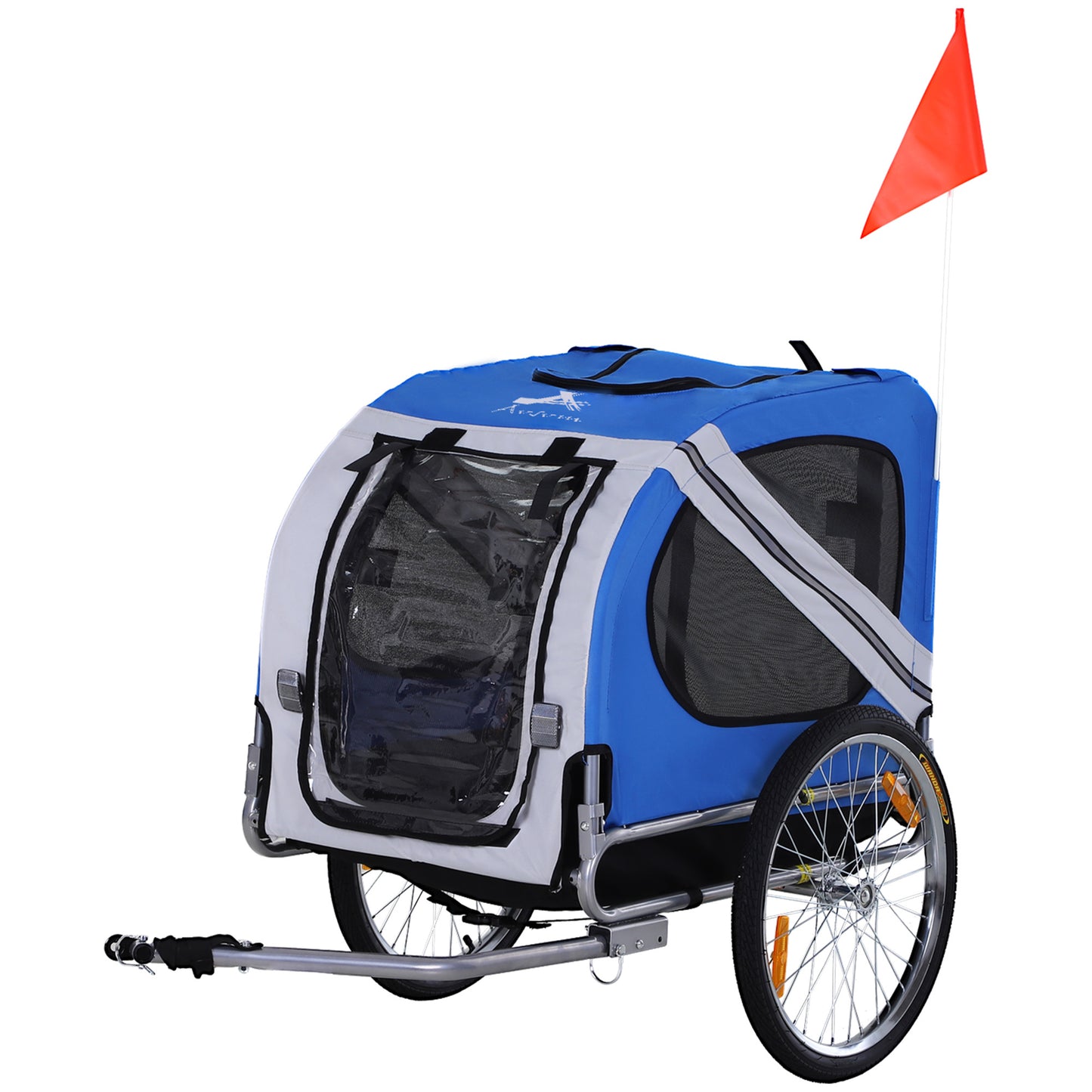 Pet Bicycle Trailer Cart – Foldable Dog & Cat Cargo Carrier for Biking, Outdoor Travel & Transport Accessories