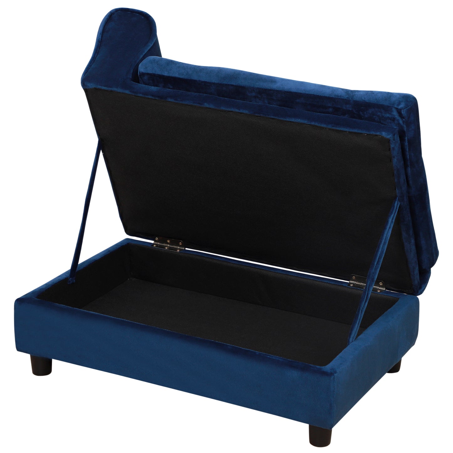 Luxury Small Dog Bed with Hidden Storage – Stylish Pet Sofa with Built-In Compartment for Toys, Treats & Accessories