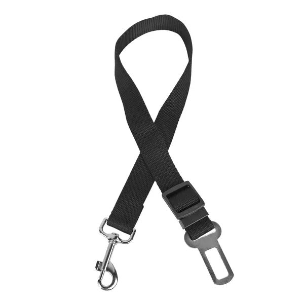 2-Pack Adjustable Pet Seat Belt Leash – Safety Harness Leads for Dogs & Cats, Universal Car Clip for Travel Protection