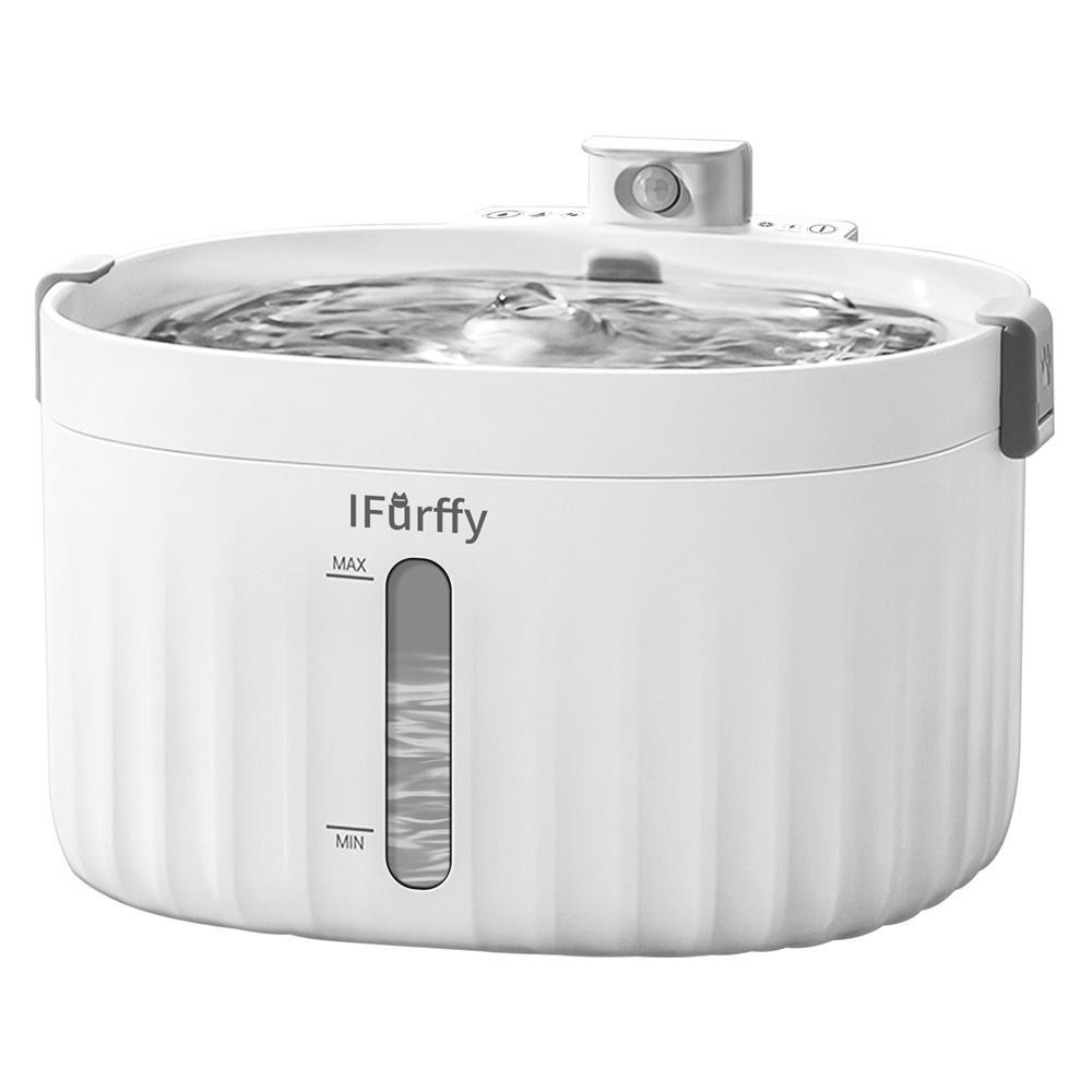 Smart Pet Water Fountain – Automatic Drinking Dispenser for Cats & Dogs with Filtered Flow and Quiet Pump
