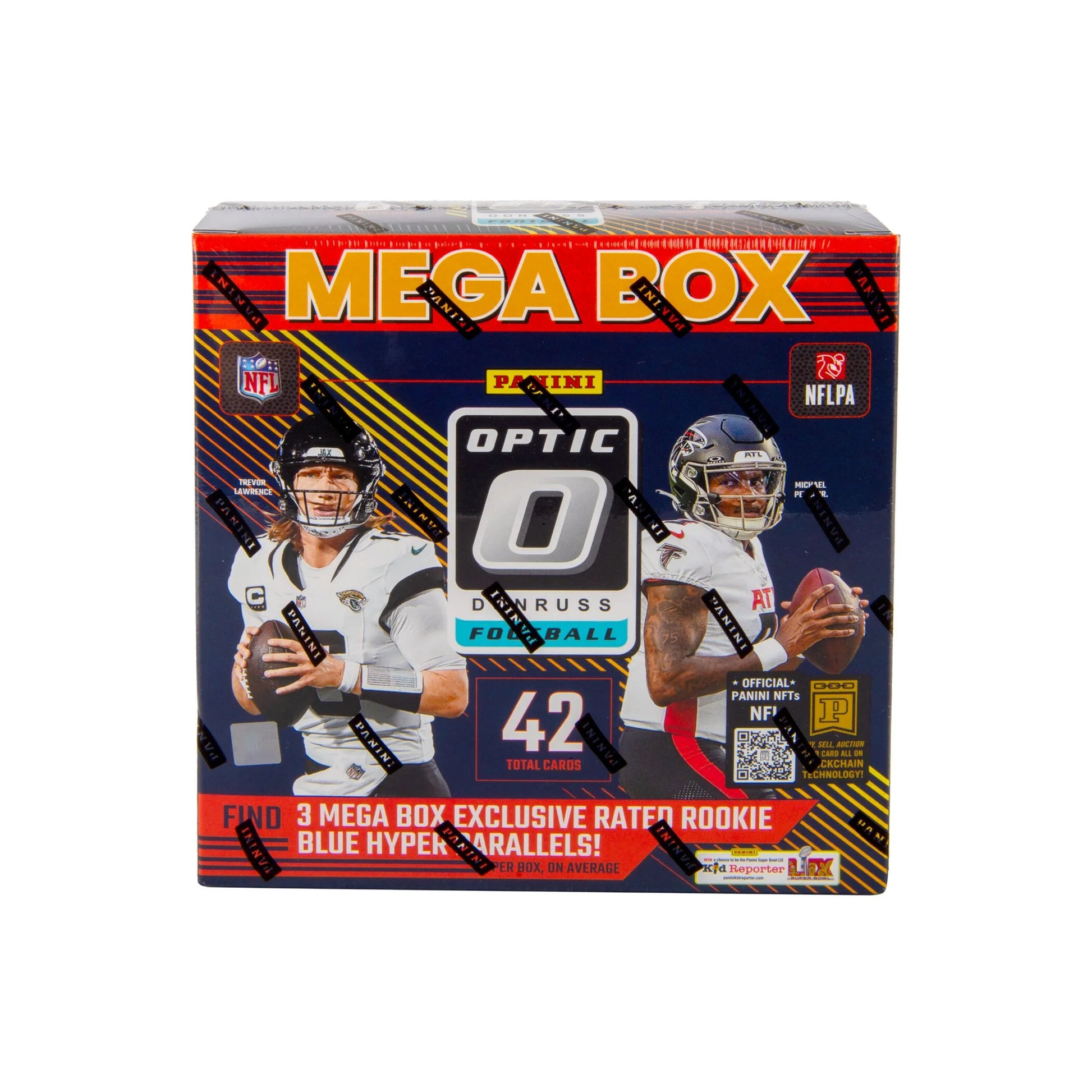 Collectible 2024  Donruss Optic Football Trading Cards Mega Box