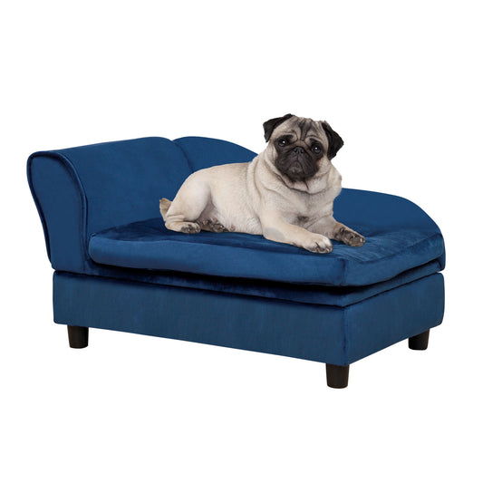 Luxury Small Dog Bed with Hidden Storage – Stylish Pet Sofa with Built-In Compartment for Toys, Treats & Accessories