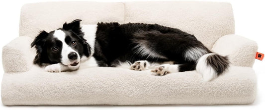 MEWOOFUN Orthopedic Pet Sofa Bed – 40x24x12” Washable Couch with Removable Cover & Non-Slip Bottom for Medium to Large Dogs & Cats