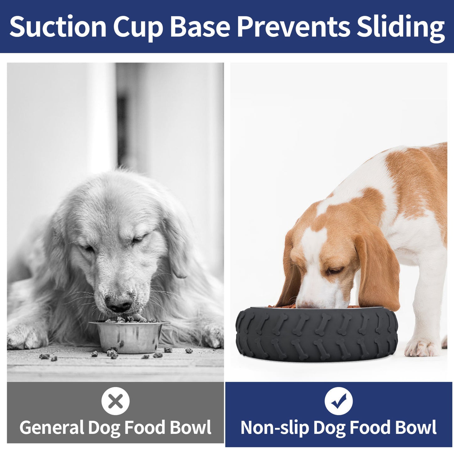 Tire-Shaped Slow Feeder Dog Bowl – Multifunctional Food & Water Dish for Pets, Anti-Slip Design for Fast Eaters