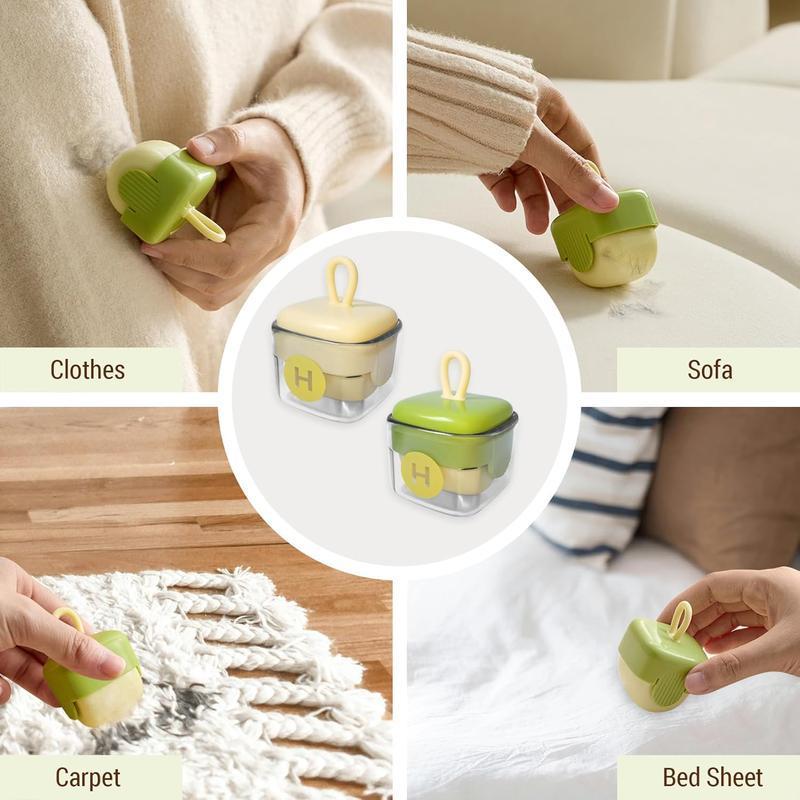 Mini Reusable Pet Hair Remover – Washable Lint Roller for Clothes, Furniture & Car Seats