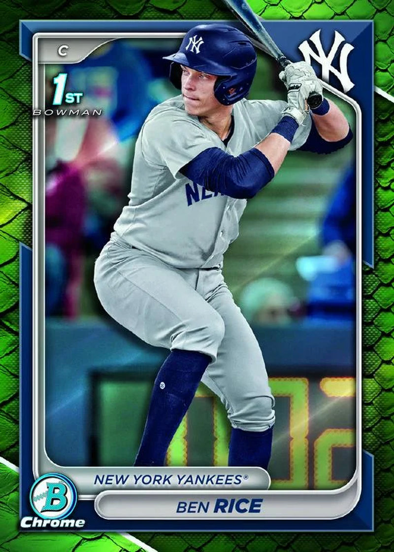 Collectible 2024  Bowman Chrome Baseball Trading Cards Mega Box