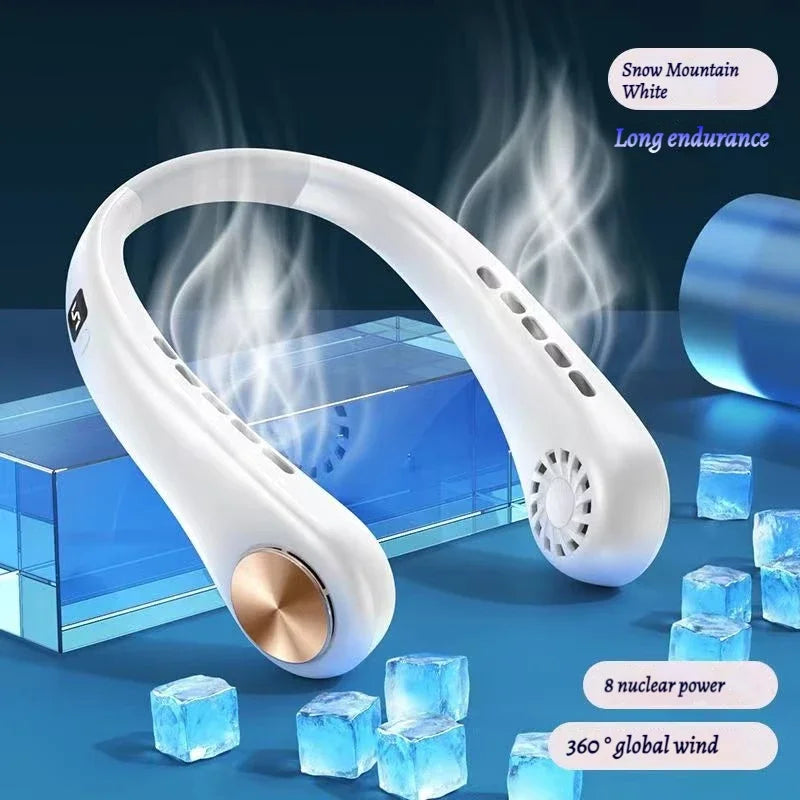 🔥 Beat the Heat Without Lifting a Finger This hands-free neck fan keeps you cool on the go — whether you're commuting, working outdoors, or just tired of sweating through summer. Neck Fan