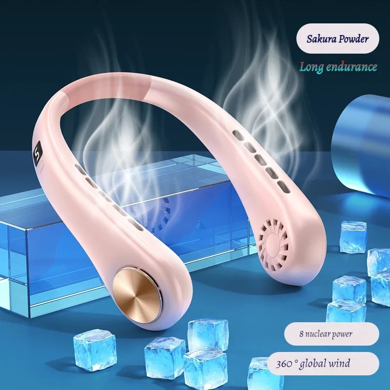 🔥 Beat the Heat Without Lifting a Finger This hands-free neck fan keeps you cool on the go — whether you're commuting, working outdoors, or just tired of sweating through summer. Neck Fan