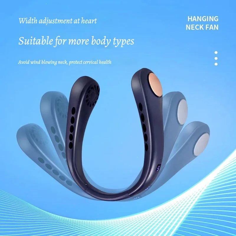 🔥 Beat the Heat Without Lifting a Finger This hands-free neck fan keeps you cool on the go — whether you're commuting, working outdoors, or just tired of sweating through summer. Neck Fan