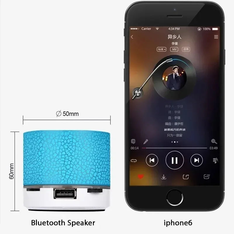 Colorful Bluetooth Speaker